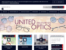 Tablet Screenshot of forster-optik.at